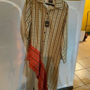 Over sized dress beautiful.